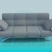 3D Modell Sofa - Vorschau