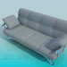 3D Modell Sofa - Vorschau