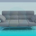 3D Modell Sofa - Vorschau