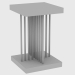 modello 3D Tavolino da caffè HOPPER SMALL TABLE (35X35XH53) - anteprima