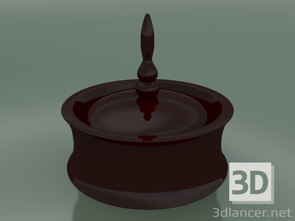 3D modeli Vazo Geçidi (H22 D28cm) - önizleme