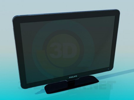 modello 3D TV - anteprima