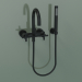 3d model Mezclador de bañera de pared con ducha de mano (25133892-33) - vista previa