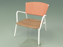 Cadeira 027 (Metal Milk, Batyline Orange)