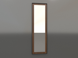 Specchio ZL 18 (450x1500, legno marrone chiaro, nero)