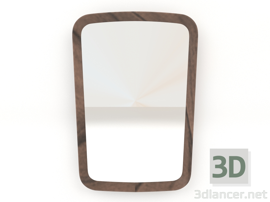 modello 3D Specchio Mini Scanalatura 3 - anteprima
