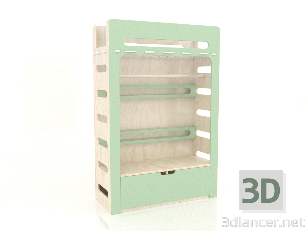 3D Modell Bücherregal MOVE B (KMMBAA) - Vorschau