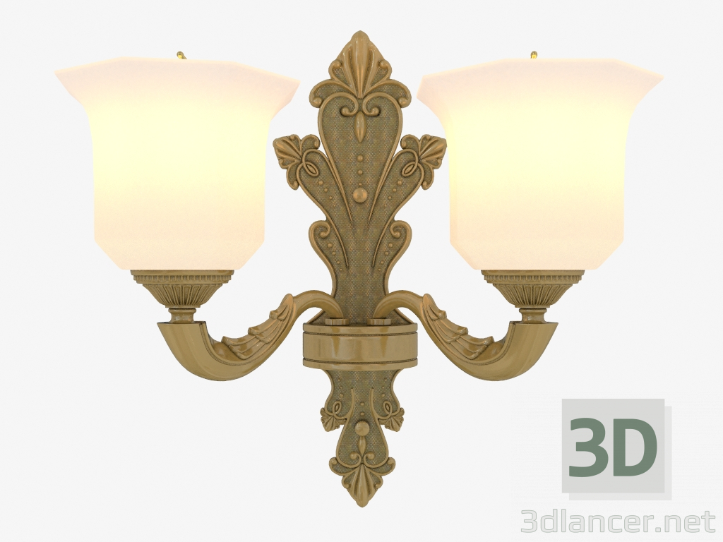 modèle 3D Applique Merano (3997 2W) - preview