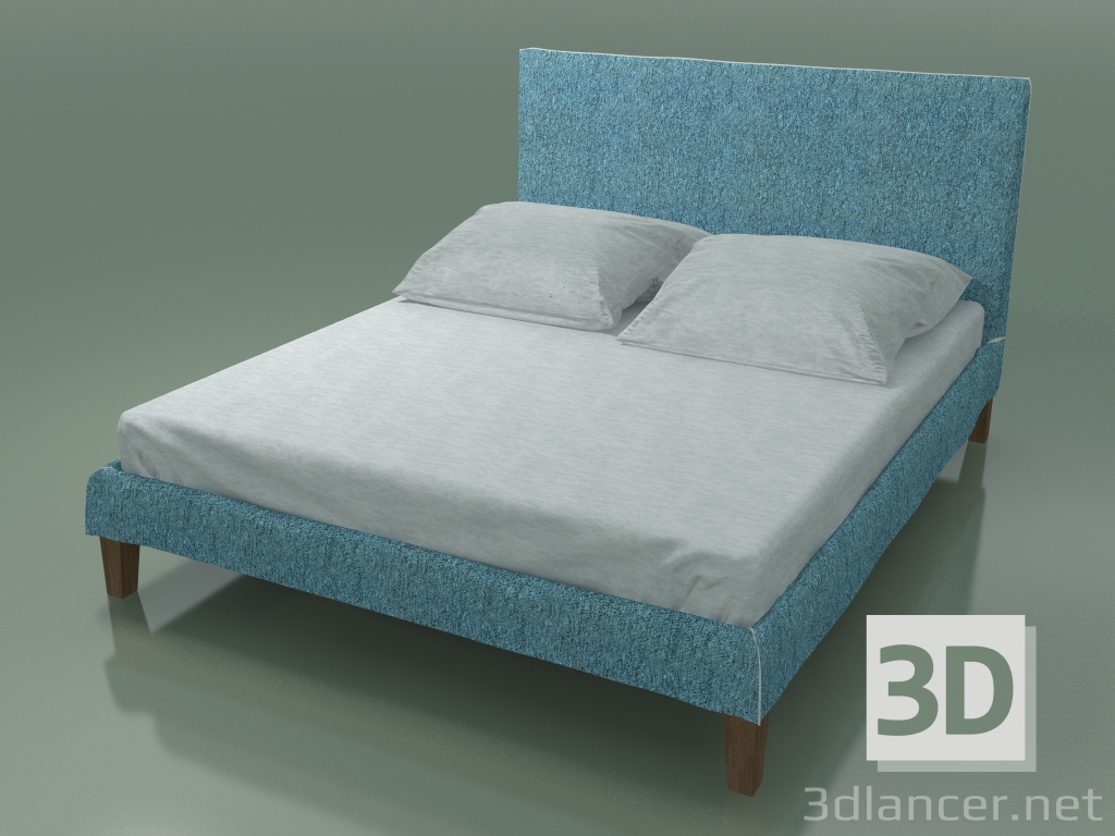 3d model Double bed (80E) - preview