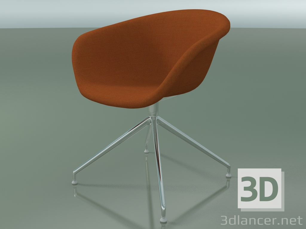 3d model Chair 4236 (on a flyover, rotating, with upholstery f-1221-c0556) - preview