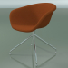 3d model Chair 4236 (on a flyover, rotating, with upholstery f-1221-c0556) - preview