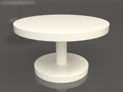 Table basse JT 022 (D=700x400, couleur plastique blanc)