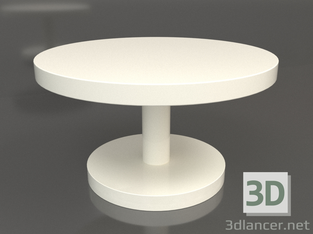modèle 3D Table basse JT 022 (D=700x400, couleur plastique blanc) - preview