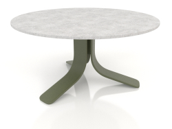 कॉफ़ी टेबल Ø80 (जैतून हरा, डेकटन क्रेटा)