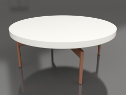 Round coffee table Ø90x36 (Agate gray, DEKTON Zenith)