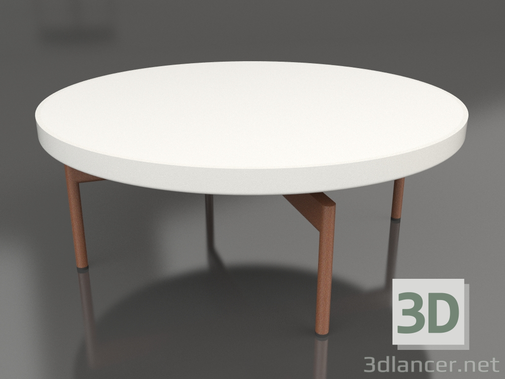 3d model Round coffee table Ø90x36 (Agate gray, DEKTON Zenith) - preview