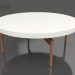 3d model Round coffee table Ø90x36 (Agate gray, DEKTON Zenith) - preview