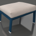 3d model Pouf for relaxation (Grey blue) - preview