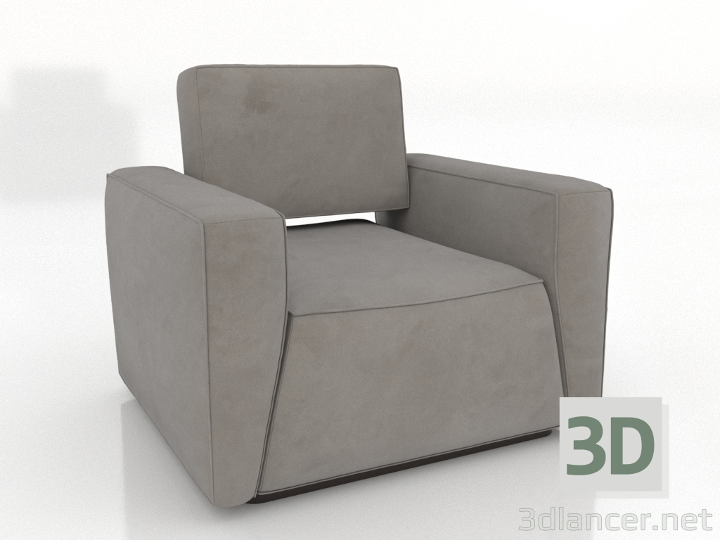 3d model GEEP armchair - preview 3d model GEEP armchair - preview