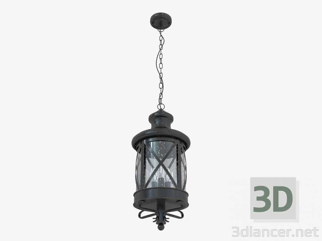 3d модель Уличный потолочный светильник Sation (4045 3) – превью