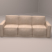 3d Sofa model buy - render