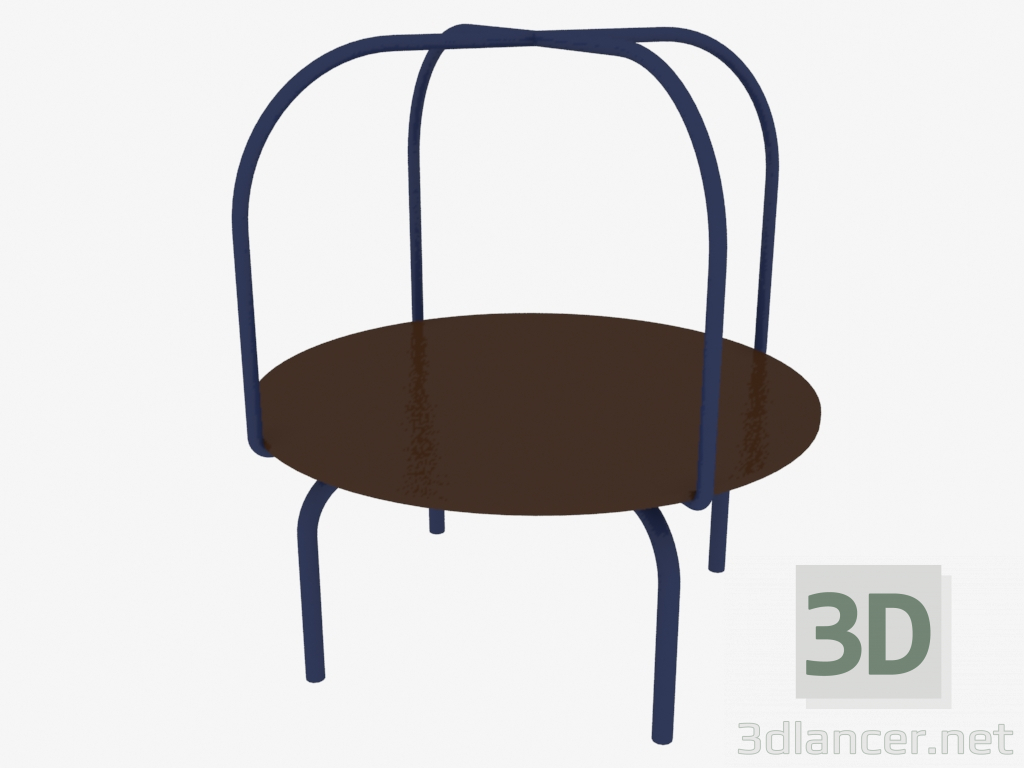 3d model Children's playground carousel (6501) - preview