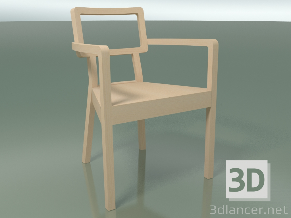 modèle 3D Chaise avec accoudoirs CORDOBA (321-610) - preview