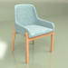 3D modeli Sandalye Safia (mavi) - önizleme