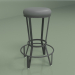 3d model Bar stool Jedi (grey, black corrugated) - preview