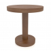 modèle 3D Table basse JT 023 (D=500x550, bois brun clair) - preview