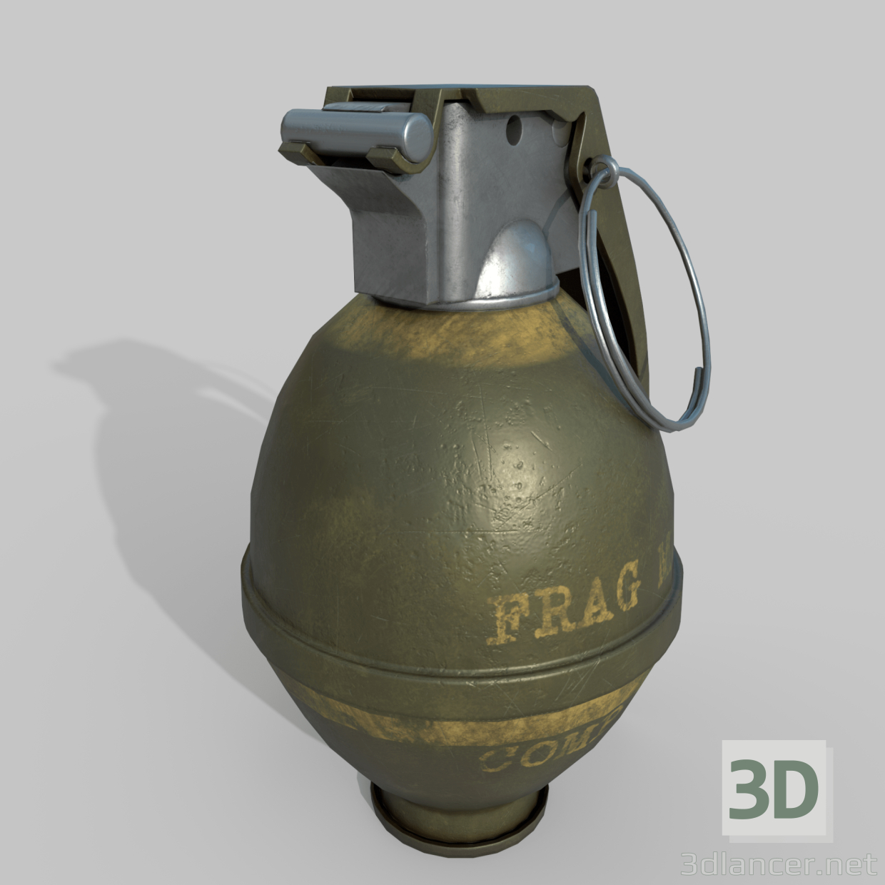 3d model Grenade M26 | 84050 | 3dlancer.net