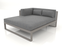 XL modular sofa, section 2 left (Quartz gray)