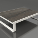3d model Coffee table 120 (DEKTON Radium, Agate gray) - preview