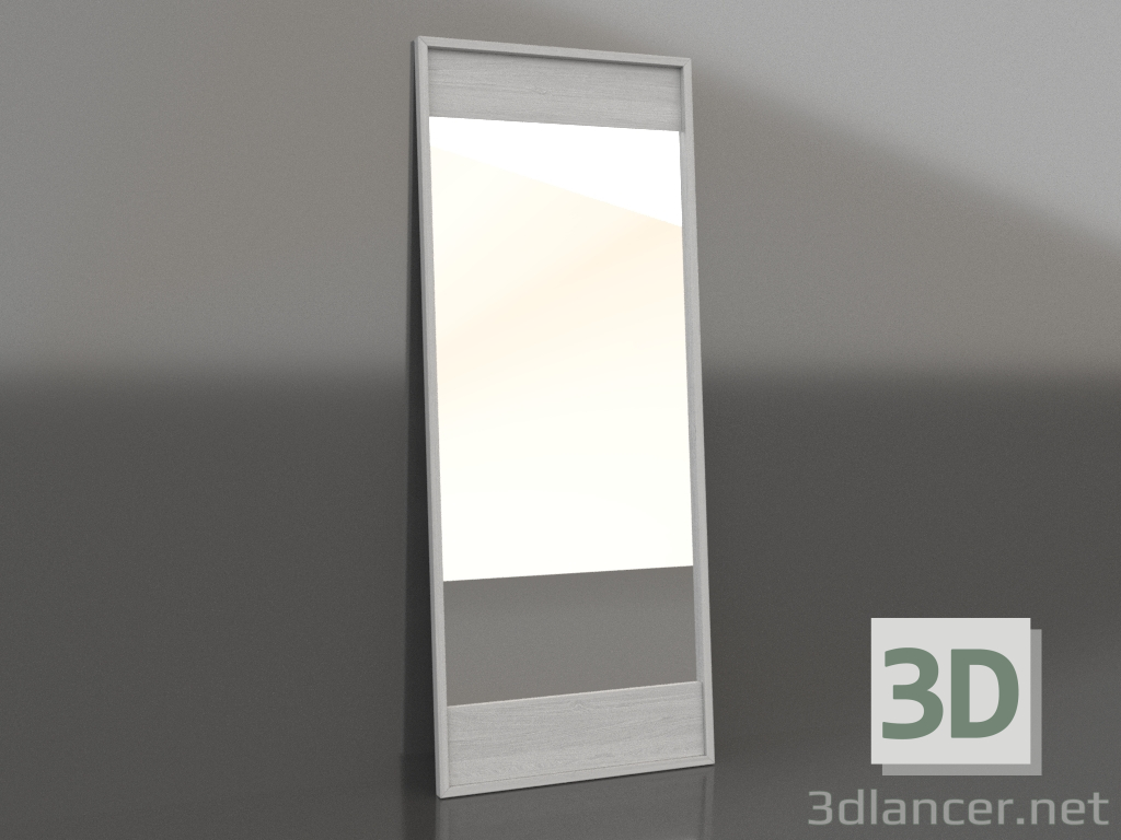 3d model Mirror 2000x800 mm (white RAL 9010) - preview