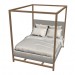 3d model Bed ACLB 172 - preview