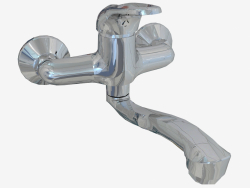 Washbasin faucet, wall-mounted Funkia (BEF 050M)