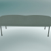 modello 3D Panchina Oslo (Steelcut 160, grigio chiaro) - anteprima