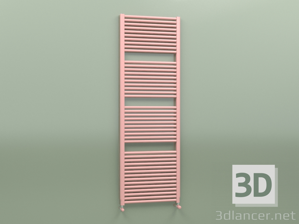 3D Modell Beheizter Handtuchhalter NOVO (1808x600, Pink - RAL 3015) - Vorschau