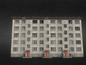 Заброшенный 5 этажный дом СССР