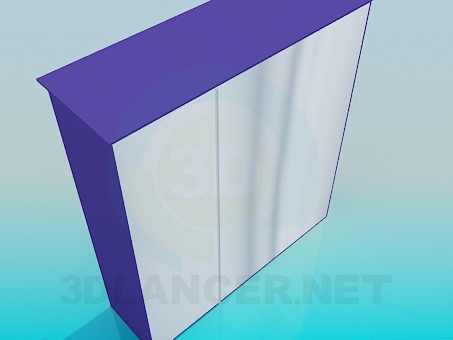 3d model wardrobe - preview 3d model wardrobe - preview