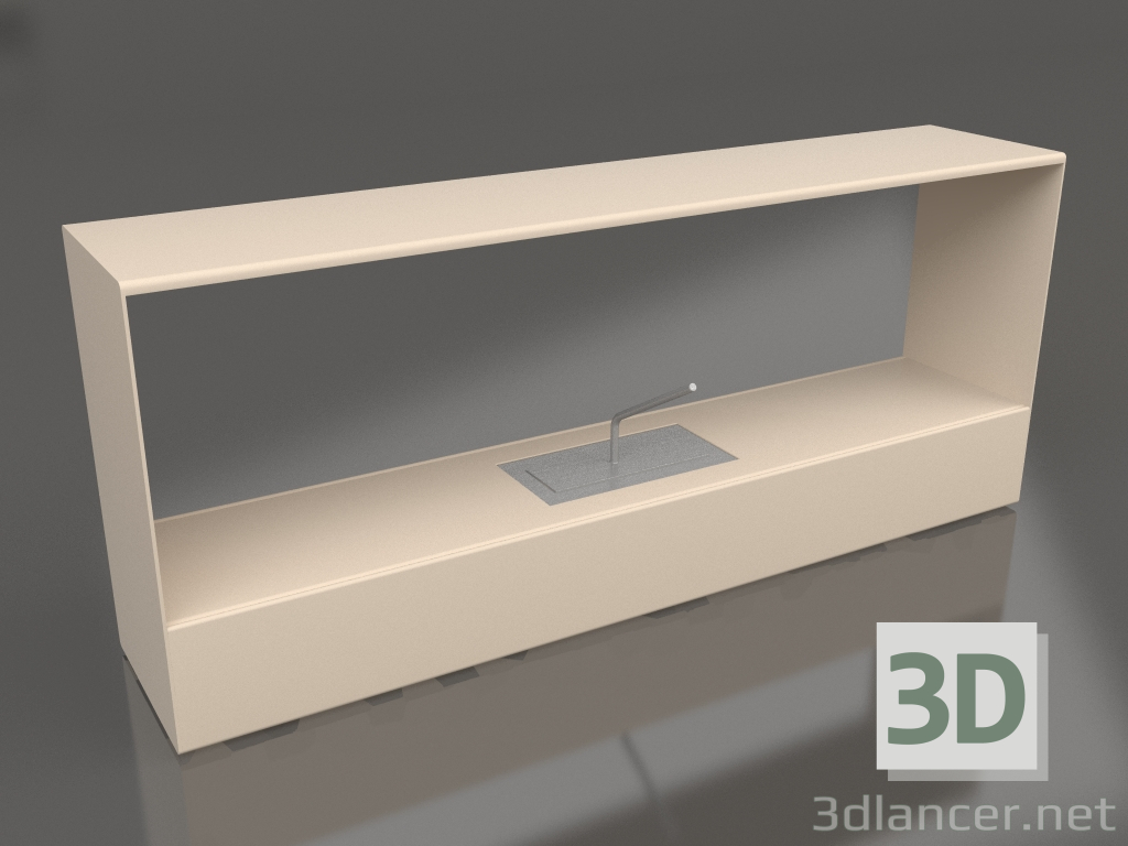 modèle 3D Brûleur 3 (Sable) - preview