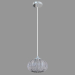3d model Pendant lamp from glass (S110243 1violet) - preview