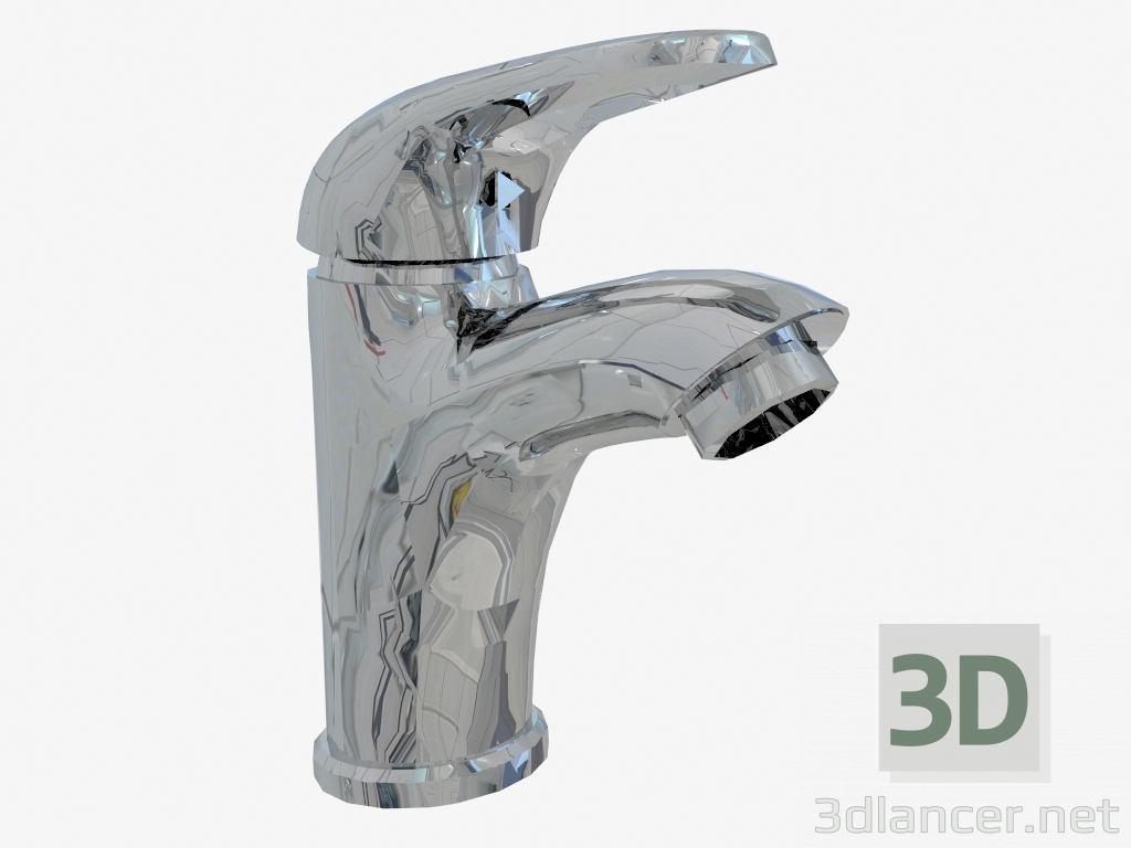 modello 3D Rubinetto per lavabo Funkia (BEF 021M) - anteprima