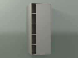 Настінна шафа з 1 правої дверцятами (8CUCDDD01, Clay C37, L 48, P 36, H 120 cm)