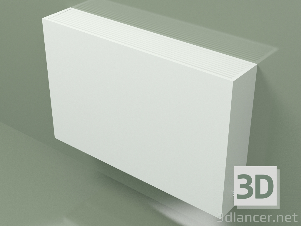 3D modeli Konvektör - Aura Slim Basic (650x1000x180, RAL 9016) - önizleme