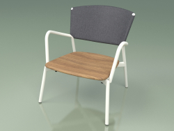 Cadeira 027 (Metal Milk, Batyline Gray)