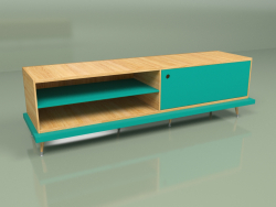 TIWI multimedia cabinet (turquoise)