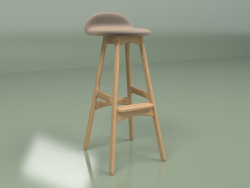 Bar stool Buch 3 (brown)