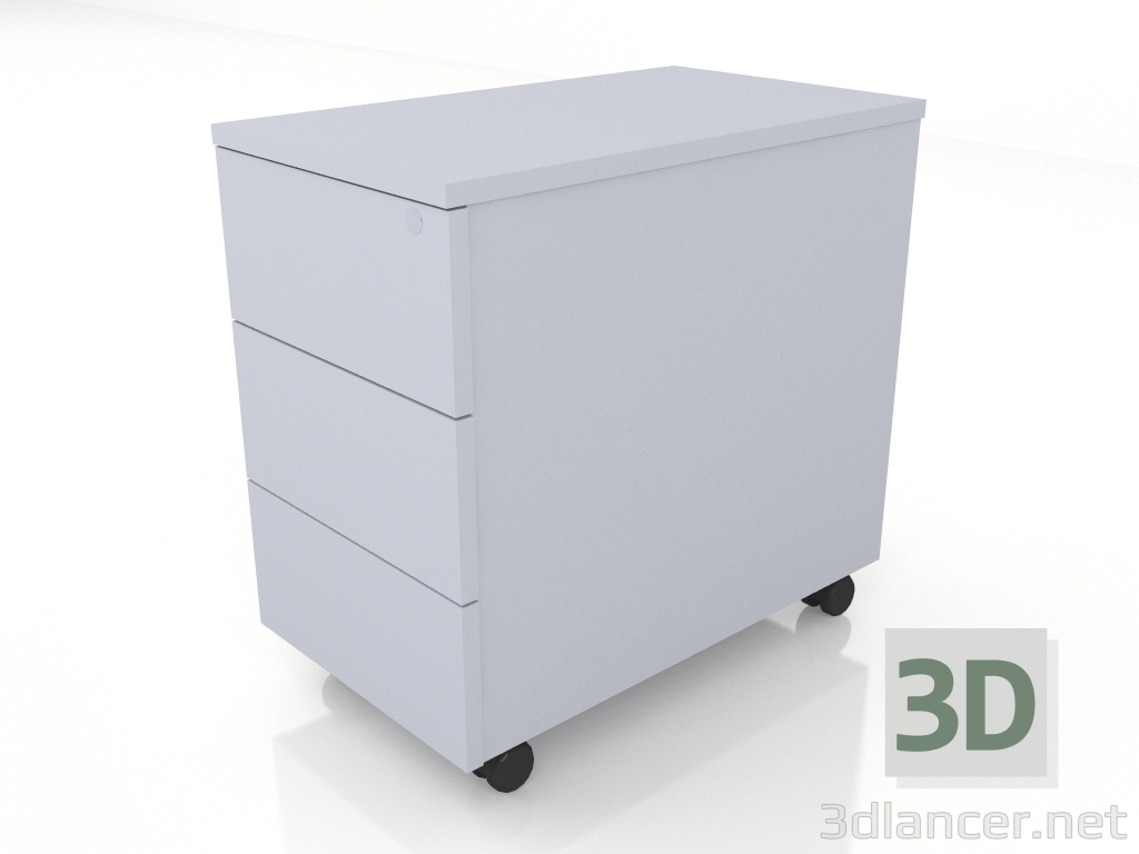 3D Modell Rollcontainer ohne Griff KKT110 (348x600x586) - Vorschau
