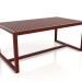 3d model Mesa de comedor 179 (rojo vino) - vista previa